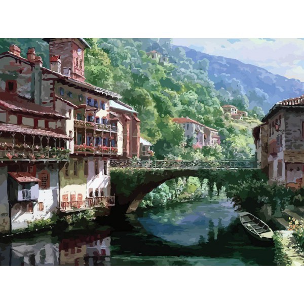 Картина Раскрашивание по номерам DIY PAINT BY N A2