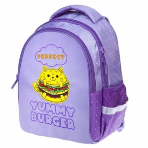 Рюкзак Hatber PRIMARY SCHOOL Веселый бургер 38,5х2