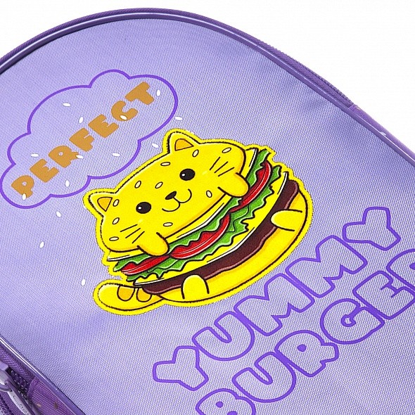 Рюкзак Hatber PRIMARY SCHOOL Веселый бургер 38,5х2