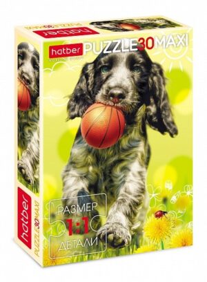 ПАЗЛЫ - MAXI 30 эл. Веселый щенок 210х290мм