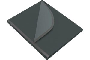 Подкладка настольная 70х50см серая для труда LAMAR