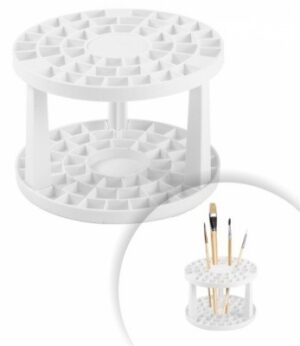 Подставка для кистей белая СТАММ