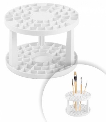 Подставка для кистей белая СТАММ