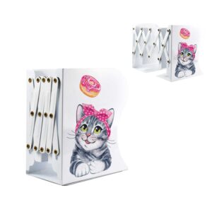 Подставка для книг Феникс+ КОТ 10,2(45)х19х15см ме