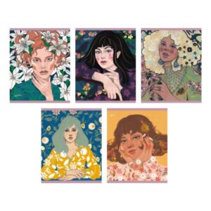 Тетрадь 48 л. клетка Канц-Эксмо Girls style