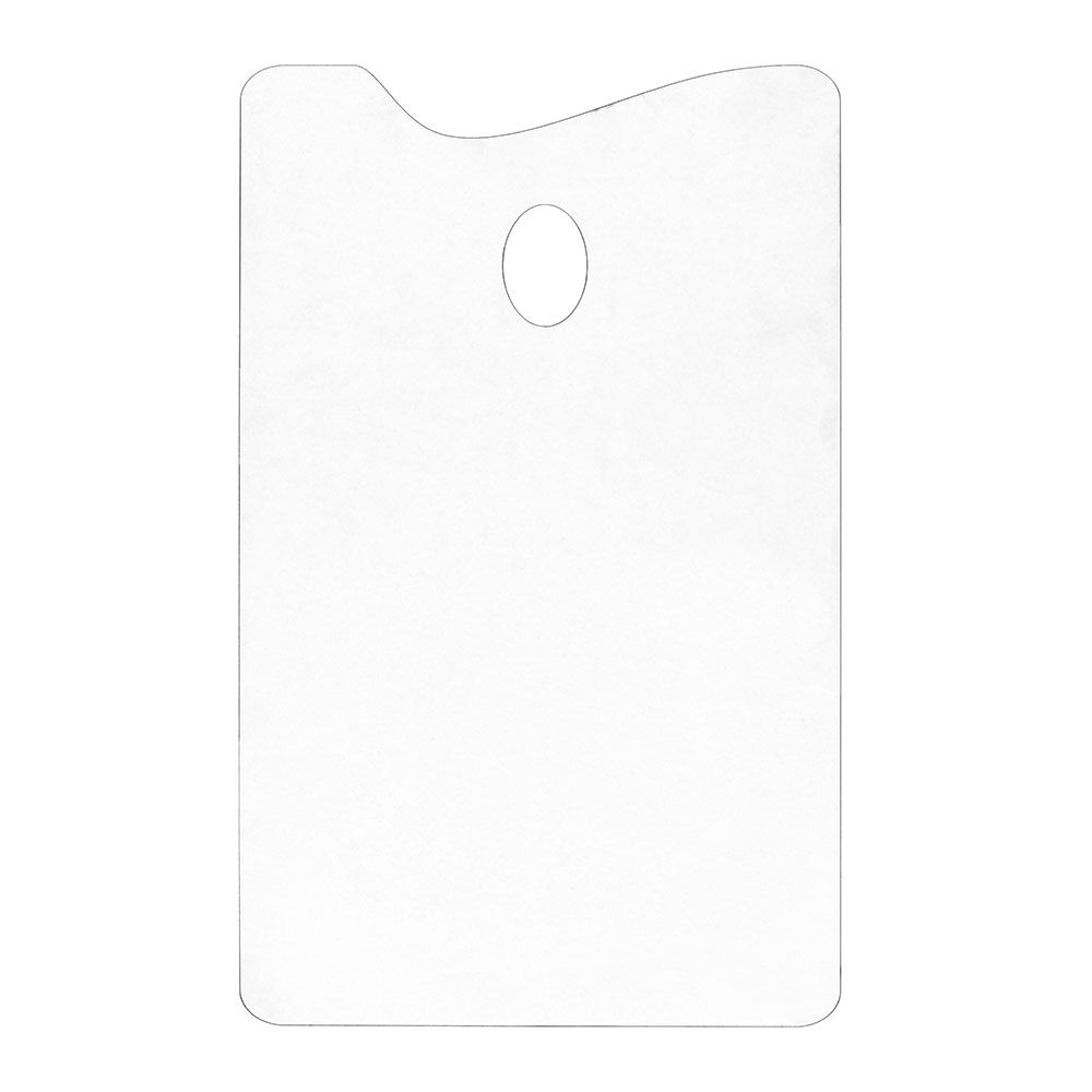 Палитра из прозрачного оргстекла прямоугольная VISTA-ARTISTA 40х25см