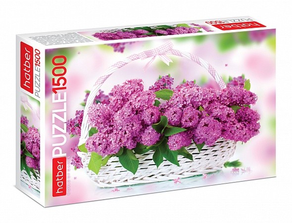 ПАЗЛЫ 1500 эл. Аромат сирени нежной 670х480мм