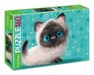 ПАЗЛЫ 160 эл. ECO Сиамский котик 220х330мм