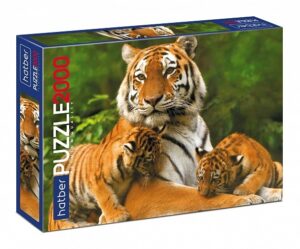 ПАЗЛЫ 2000 эл. Premium Тигриные истории 680х980мм