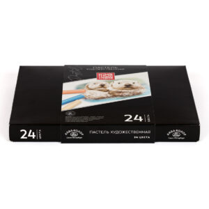 Пастель художественная Аква-колор Изостудия 24 цв.