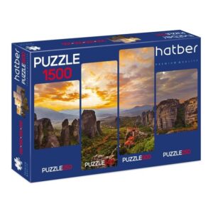 ПАЗЛЫ 250+500+500+250 эл. А2 Закат в горах 4 в1