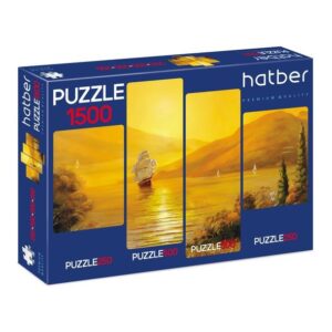 ПАЗЛЫ 250+500+500+250 эл. А2 Морская симфония 4 в1