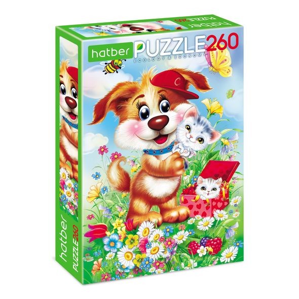 ПАЗЛЫ 260 эл. Лохматики 220*330мм