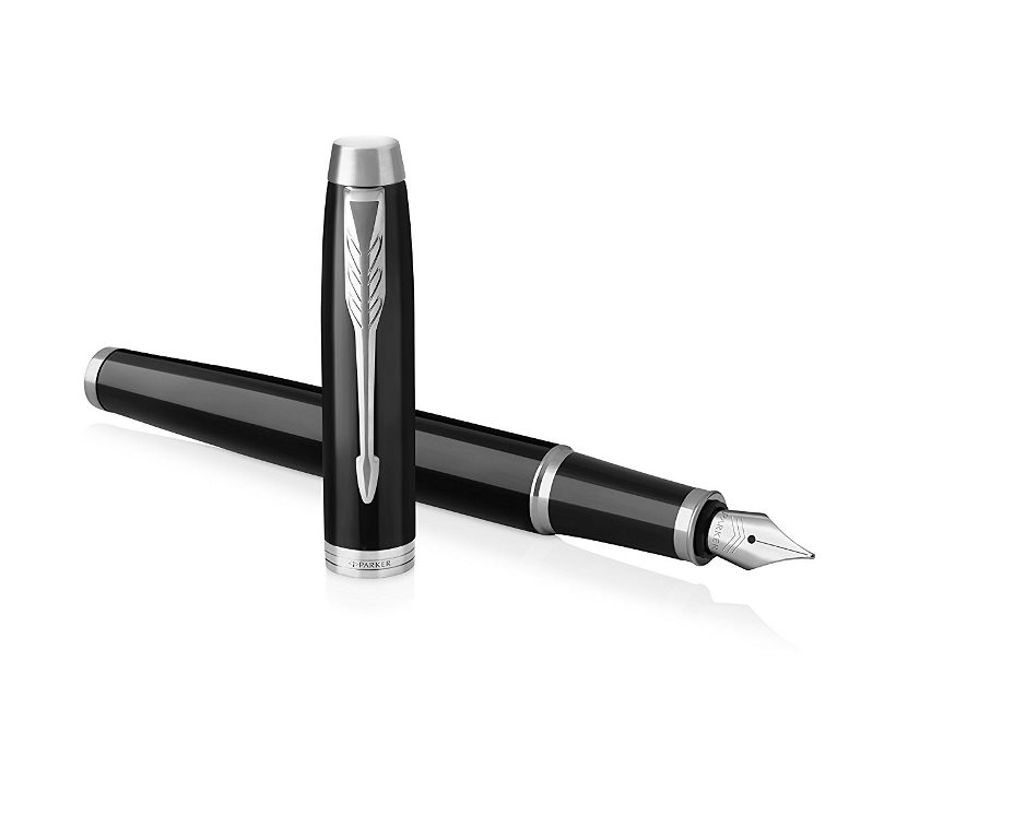 Ручка перьевая Parker IM Core Black Lacquer CT