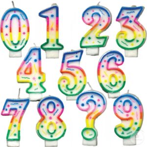 Свечи для торта ЦИФРЫ