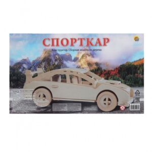 Модель из дерева СПОРТКАР