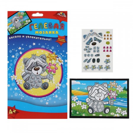 Мозайка гелевая А6 АппликА Панда