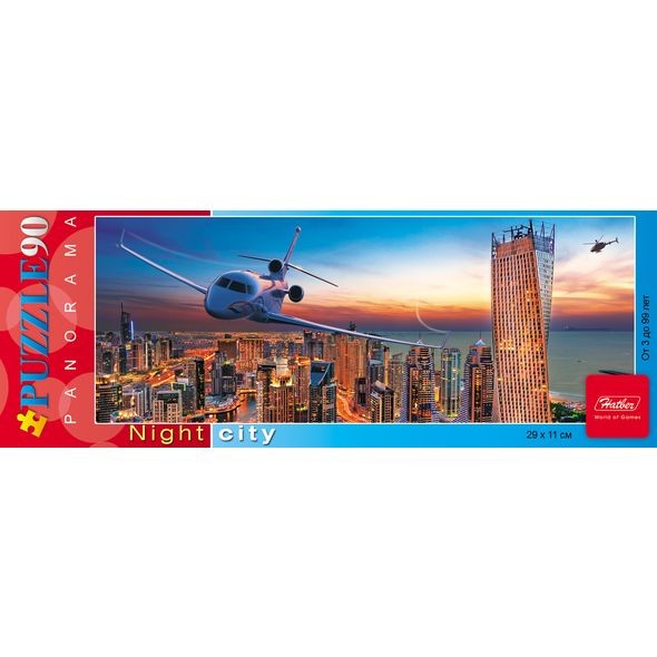ПАЗЛЫ 90 эл. Панорама Ночной город