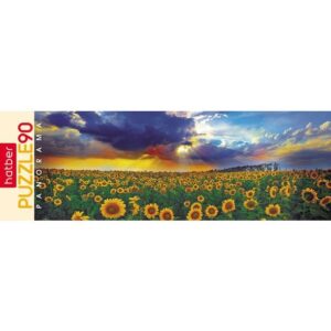 ПАЗЛЫ 90 эл. Панорама Подсолнухи