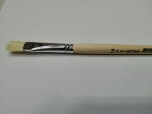 Кисть щетина КХЖП №14 плоская