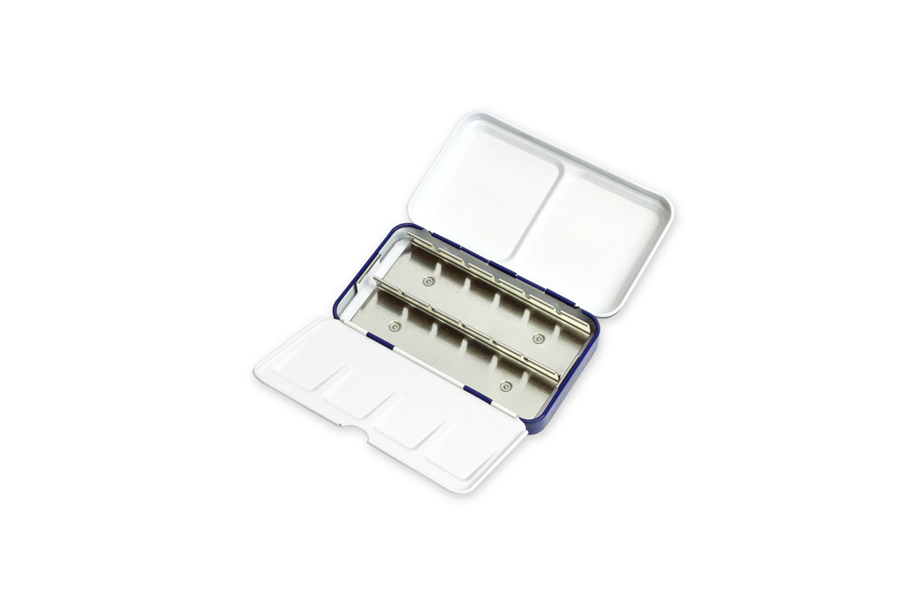 Пенал для акварели VISTA-ARTISTA на 12 кювет, синий