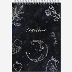 Скетчбук А5  20л Полином Sketchbook Black 120г/м2