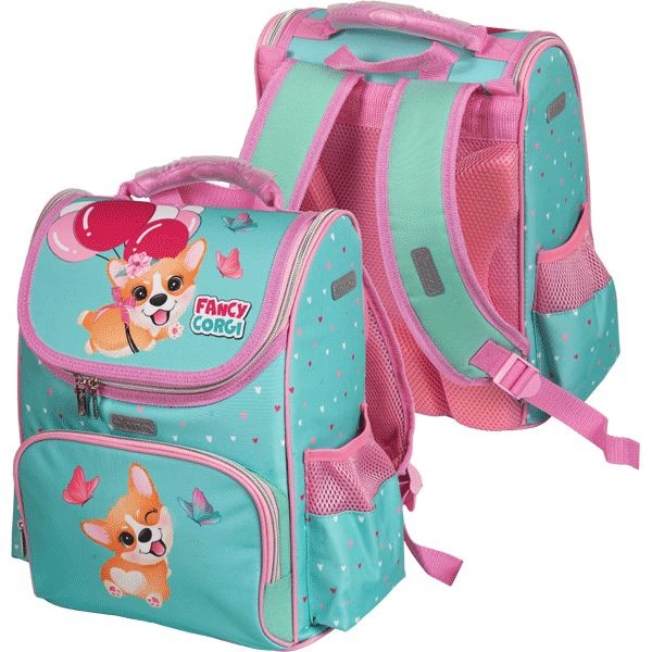 Ранец Attomex Lite Fancy Corgi 34х27см