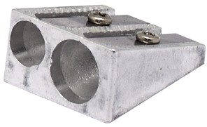 Точилка для карандашей LAMARK металлическая 2 отве