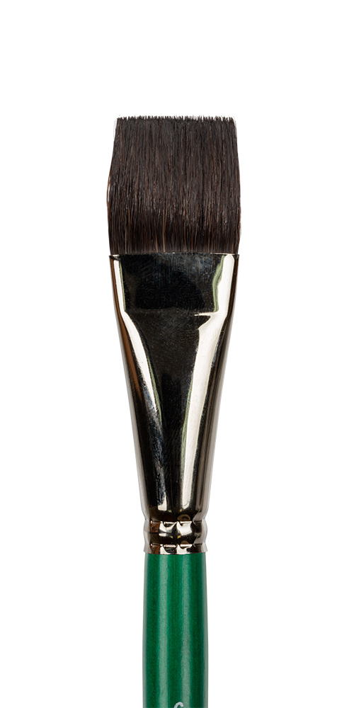 Кисть Green Line VISTA-ARTISTA имитация белки плоская №06