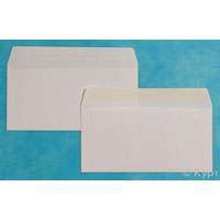 Конверты бел 110*220мм  евро отр.полоса 1/1000