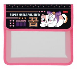 Папка для тетрадей на липучке А5 Hatber Кот-мечтат