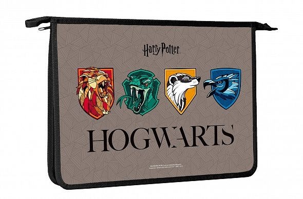 Папка для тетрадей на молнии А4 Hatber Гарри Потте