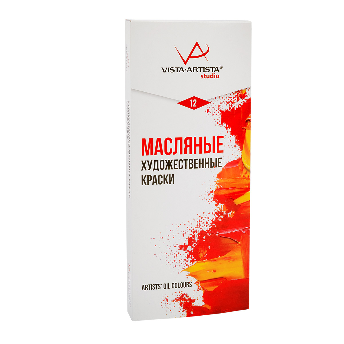 Краски масляные VISTA-ARTISTA Studio 12 цв. по 10мл