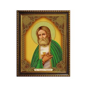 Алмазная мозайка Alingar 27х33см Икона Преподобног