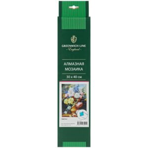 Алмазная мозайка Greenwich Line 30х40см Цветы , хо