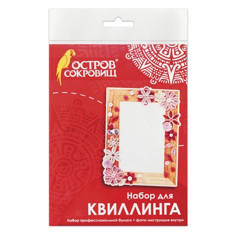 Набор для квиллинга УКРАСЬ ФОТОРАМКУ  5цв. 95 пол.