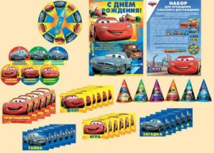 Набор для проведения Дня рождения ТАЧКИ