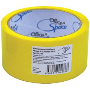 Скотч 48мм*40 жёлтый