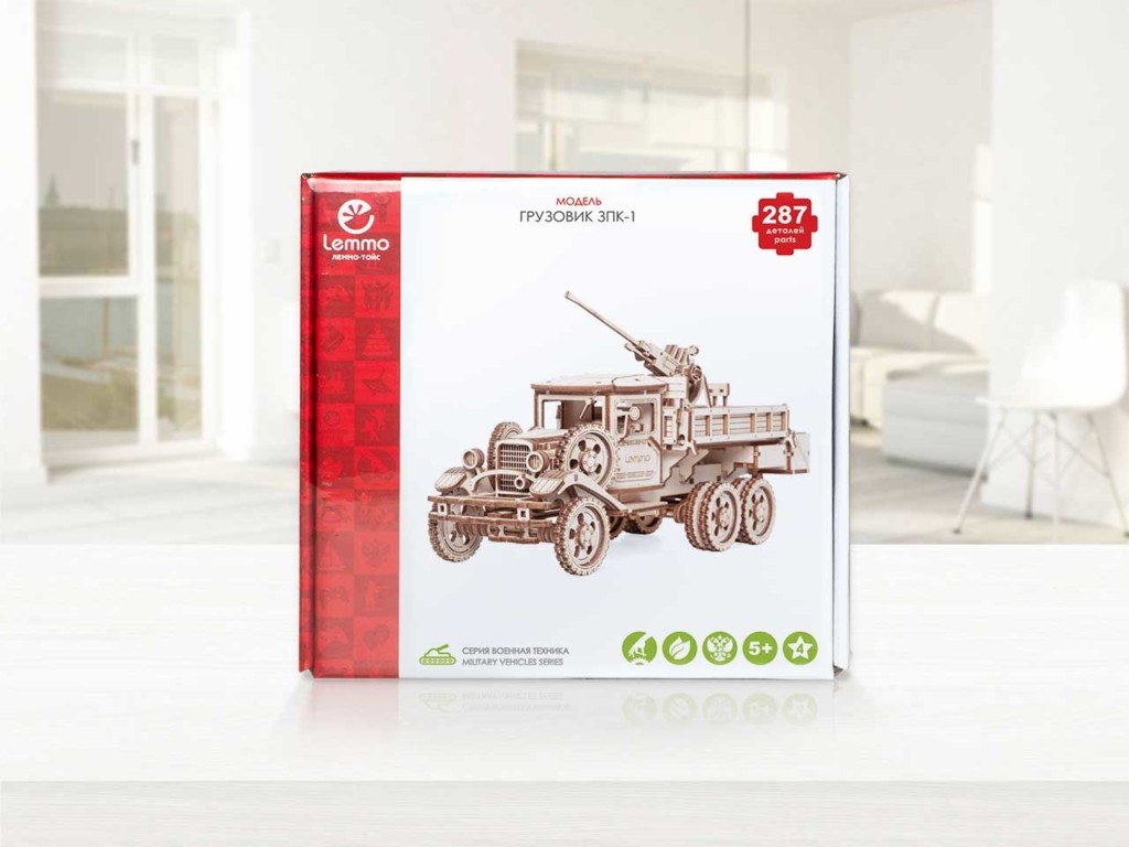 Конструктор Грузовик ЗПК-1 Lemmo