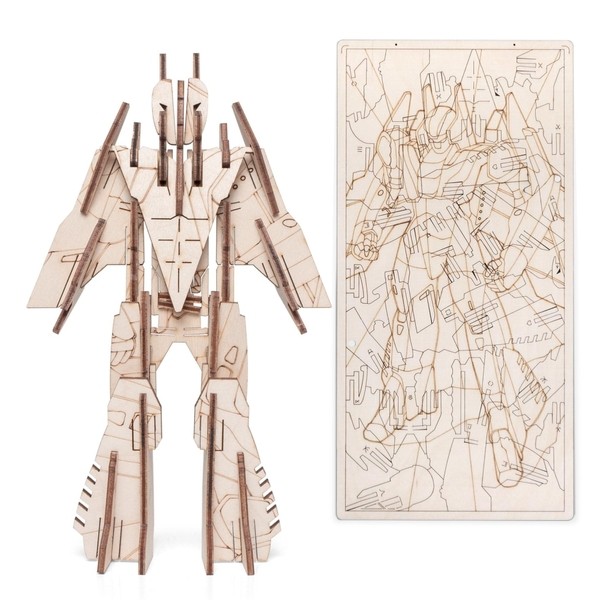 Конструктор Пазл-раскраска Ястреб Lemmo