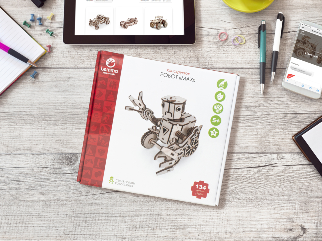 Конструктор Робот MAX Lemmo