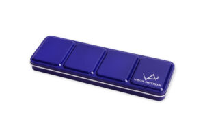 Пенал для акварели VISTA-ARTISTA на 24 кюветы, синий