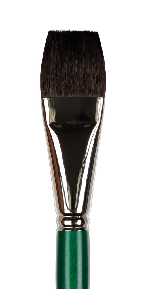 Кисть Green Line VISTA-ARTISTA имитация белки плоская №08