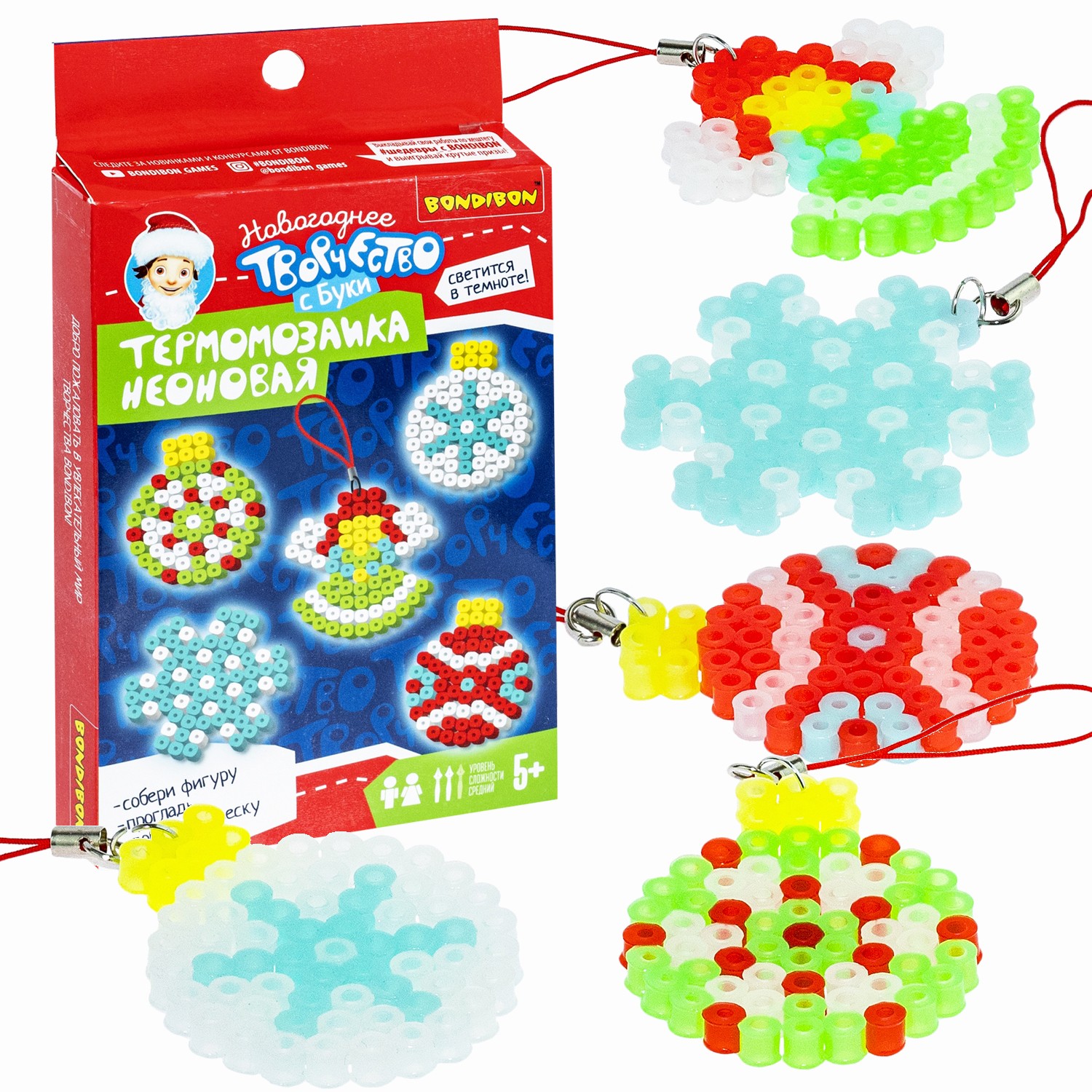 Набор для творчества Bondibon Новогодняя термомоза