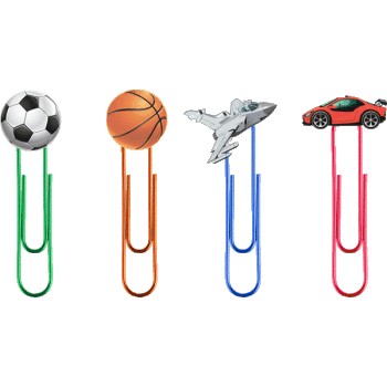 Скрепка - закладка 78мм deVENTE Champions