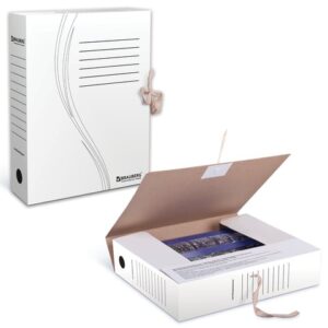 Короб архивный 75мм гофрокартон с завязками 700л.