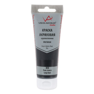 Гуашь художественная VISTA-ARTISTA Gallery группа 1 40мл Сажа газовая