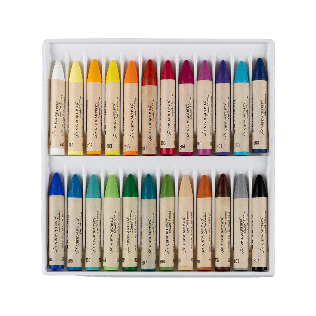 Пастель художественная масляная VISTA-ARTISTA Limited edition 24 цв.