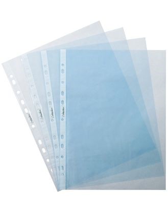 Файл А4 с перф. Hatber ECO синий