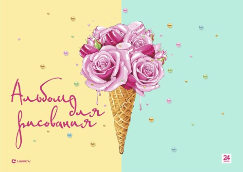 Альбом для рисования 24л. Lamark Sweet Life, на ск